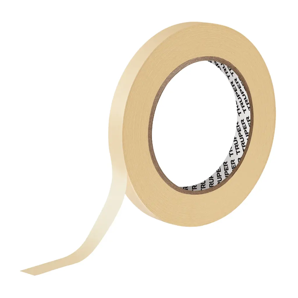 [12589] Cinta masking tape de 1/2" x 50 m, Truper