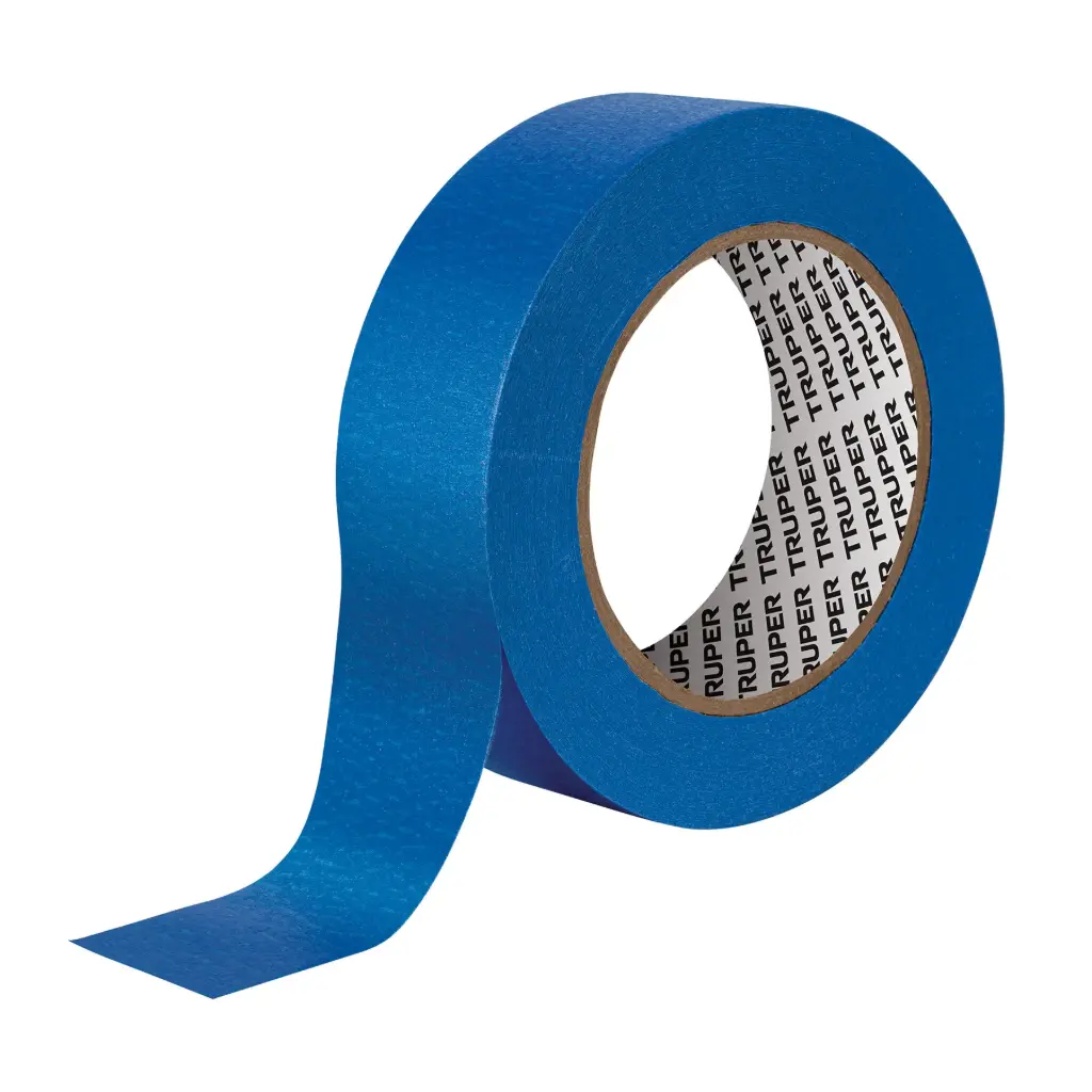 [12623] Cinta masking tape azul de 1-1/2" x 50 m, Truper