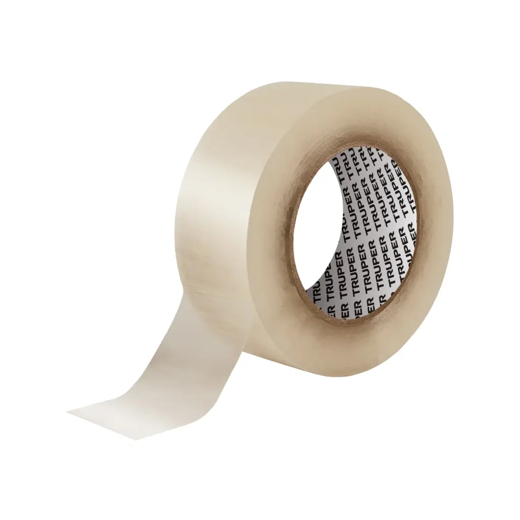 Cinta para embalaje, transparentes 0.050 mm espesor x 150m, Truper