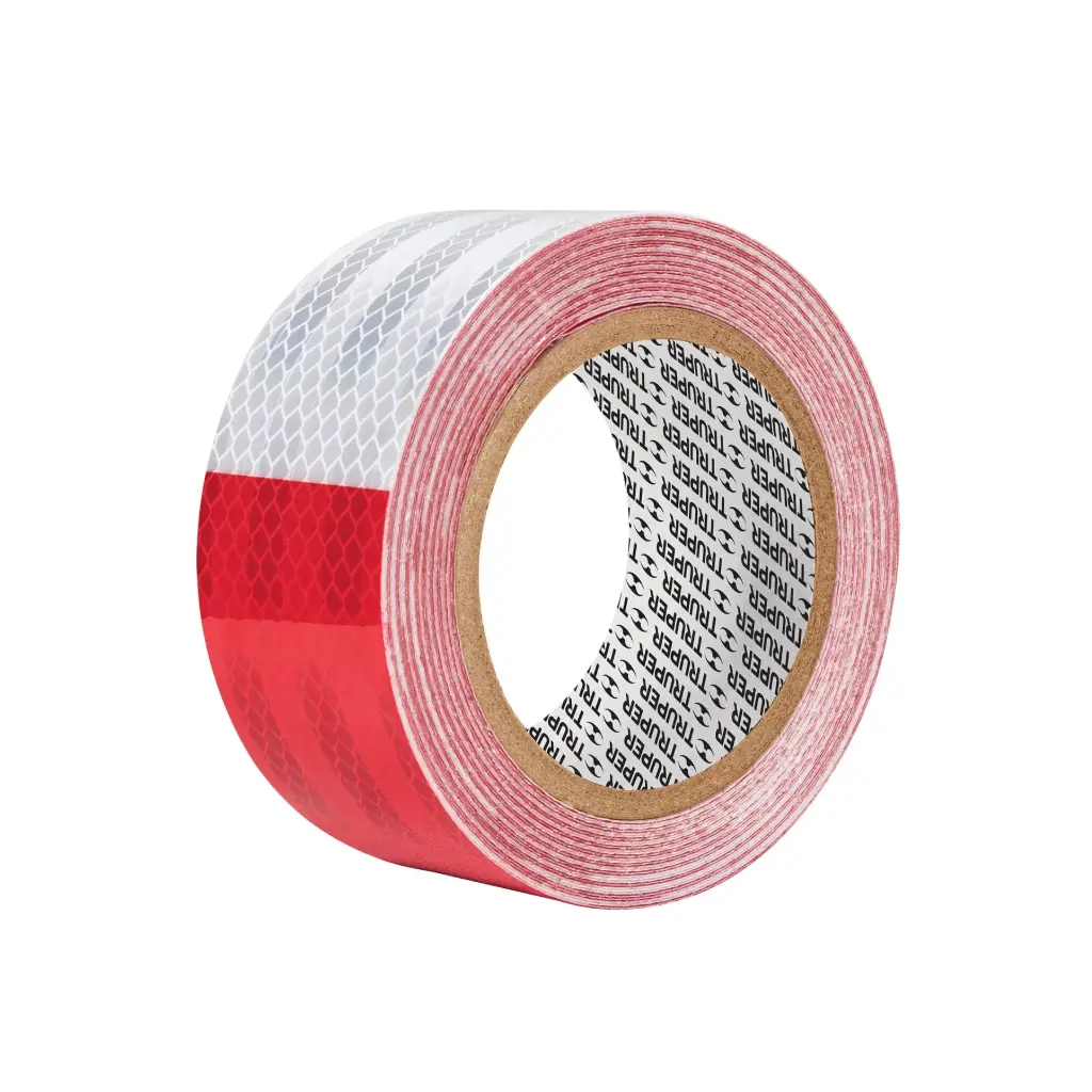 [101683] Rollo de 9 m x 2" de cinta reflejante de PVC, Truper