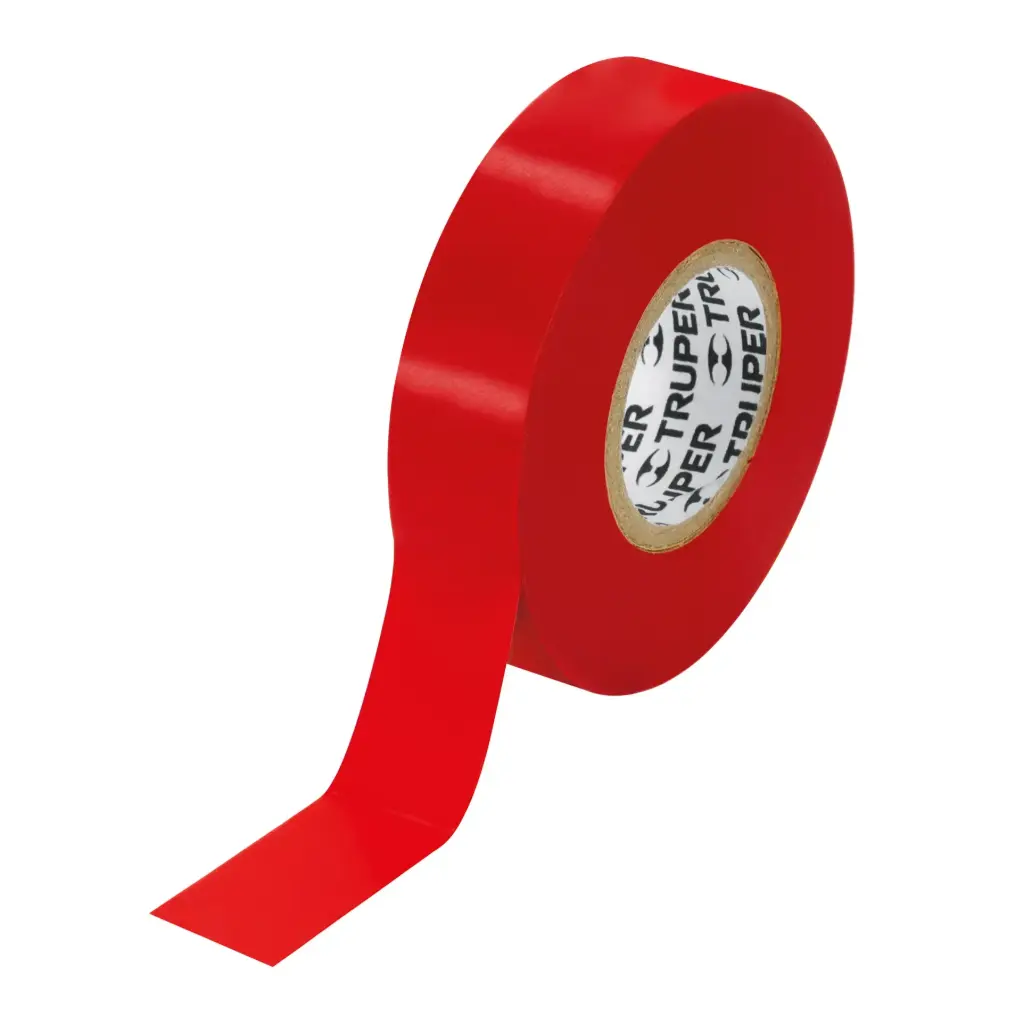 [12504] Cintas aislantes, 18m x 19mm Rojo, Truper