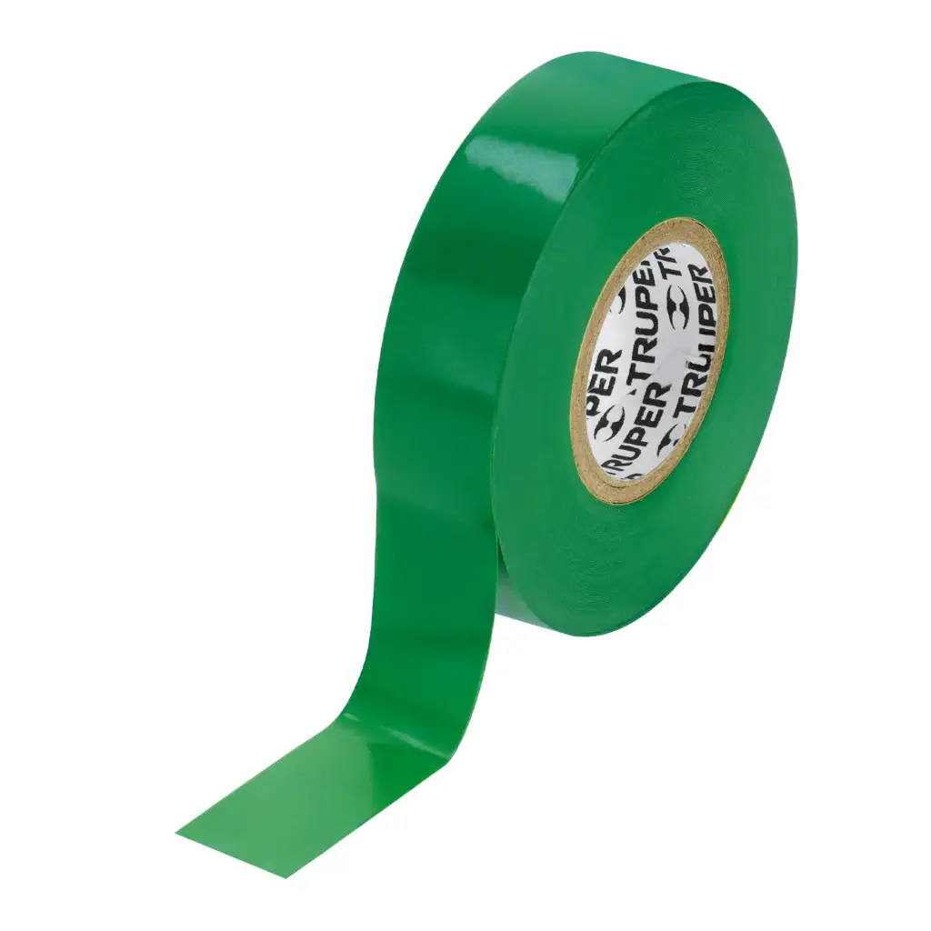 [12502] Cintas aislantes, 18m x 19mm Verde, Truper