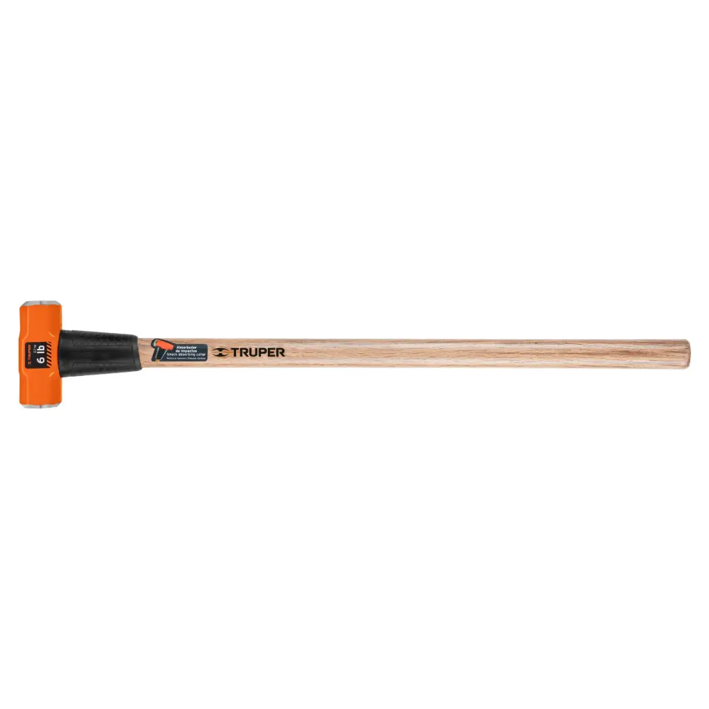 [16509] Combas octagonal mango de madera  36" x 6lbs, Truper