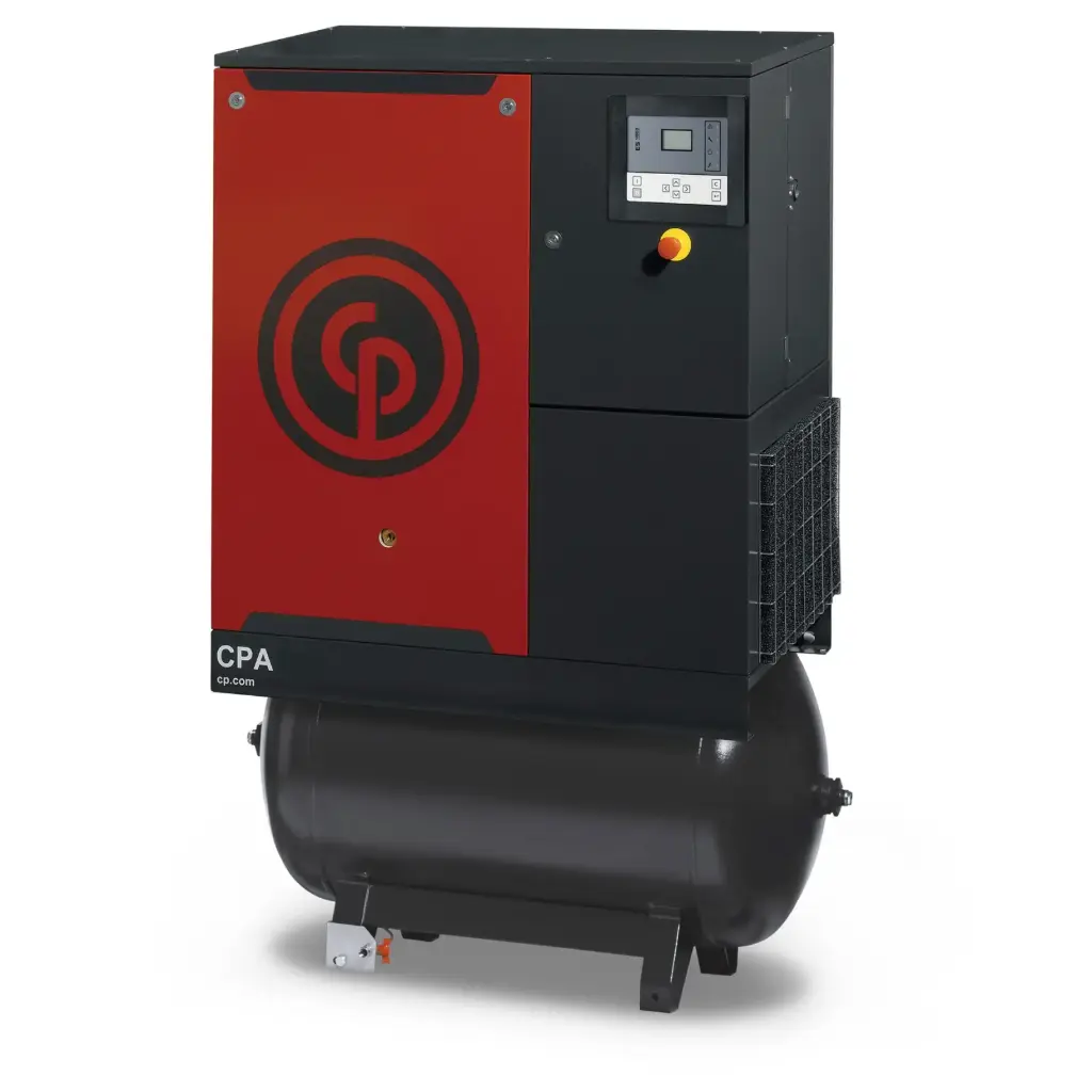 [4152025215] Compresor CPA 15 HP 13 BM 42CFM 188,5PSI 380-440V 60Hz 1201 Caudal L/min No incluye Secador ni tanque, Chicago Pneumatic