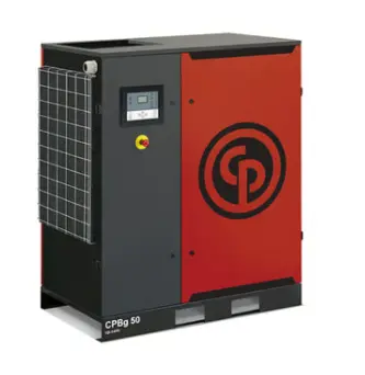 Compresor CPBg 50 205CFM 125PSI 230/460VV 60Hz 5805 Caudal L/min No incluye Secador ni tanque, Chicago Pneumatic