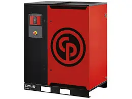 Compresor CPCM 60 HP 259CFM 125 BAR/PSIG 230V 60Hz 7320 Caudal L/min No incluye Secador , Chicago Pneumatic