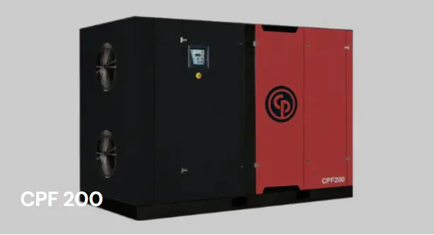 Compresor CPF 200 BM 200 HP | 160 Kw | 6.9 bar | 1010.4 cfm | 440V/3/60Hz | 3" , Chicago Pneumatic
