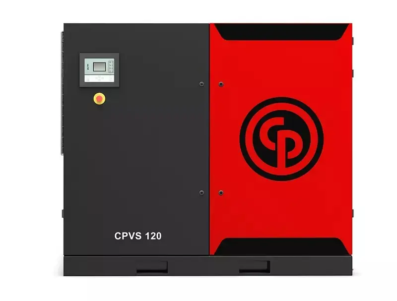 Compresor CPVS 120 HP BM 162 - 573CFM 150PSI 460V 60Hz 3908 - 14470 Caudal L/min No incluye Secador ni tanque, Chicago Pneumatic