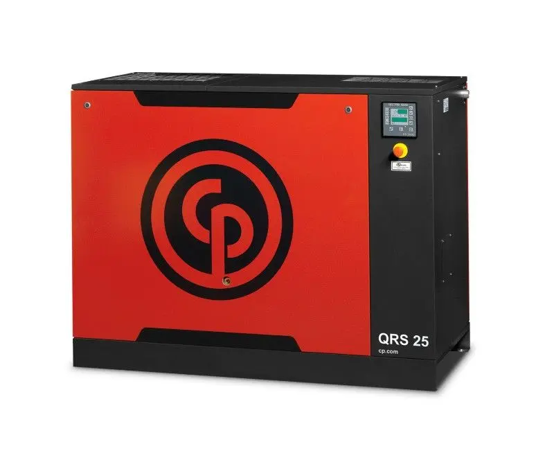 Compresor QRS 25 HP 125 BM 99CFM 125PSIG 208-230-460V 60Hz 2803 Caudal L/min No incluye Secador No incluye tanque, Chicago Pneumatic