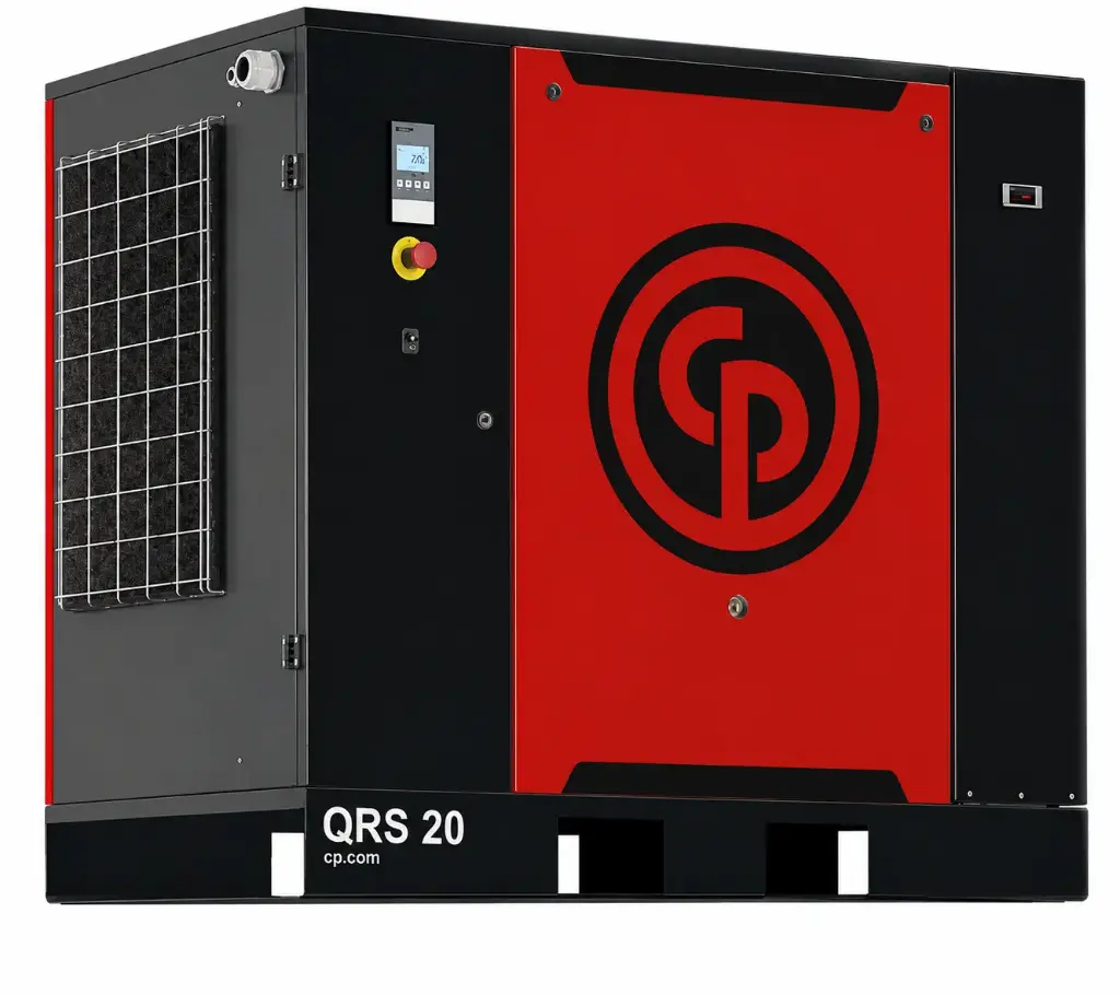 Compresor QRS 40 HP 125 DRY BM 155CFM 125PSIG 230-460V 60Hz 4389 Caudal L/min Incluye Secador No incluye tanque, Chicago Pneumatic