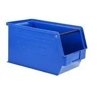 [3PLZ 04] Contenedor azul - Serie Zeus | 300x200x200mm, Storage Compat