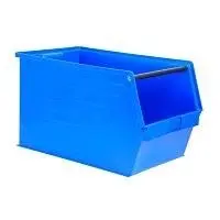 [4A5PLZ 04] Contenedor Azul - Serie Zeus | 450x300x300 c/trave, Storage Compat