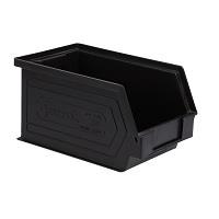 [2PLZ 06] Contenedor Negro - Serie Zeus | 230/200x140x130 mm, Storage Compat