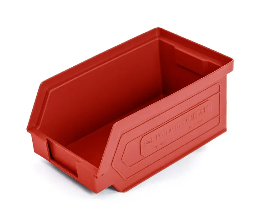 Contenedor Rojo - Serie Zeus | 160/140x95x75 mm, Storage Compat
