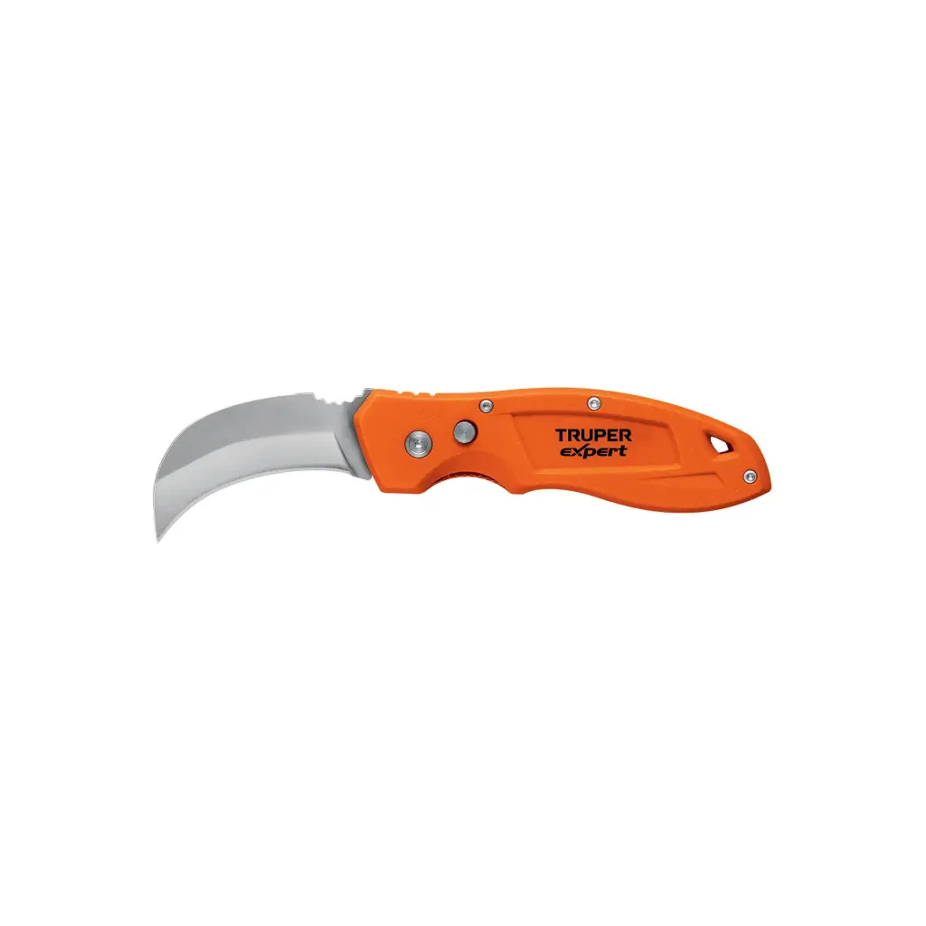 Cuchillo abatible para linóleo, 7", Truper