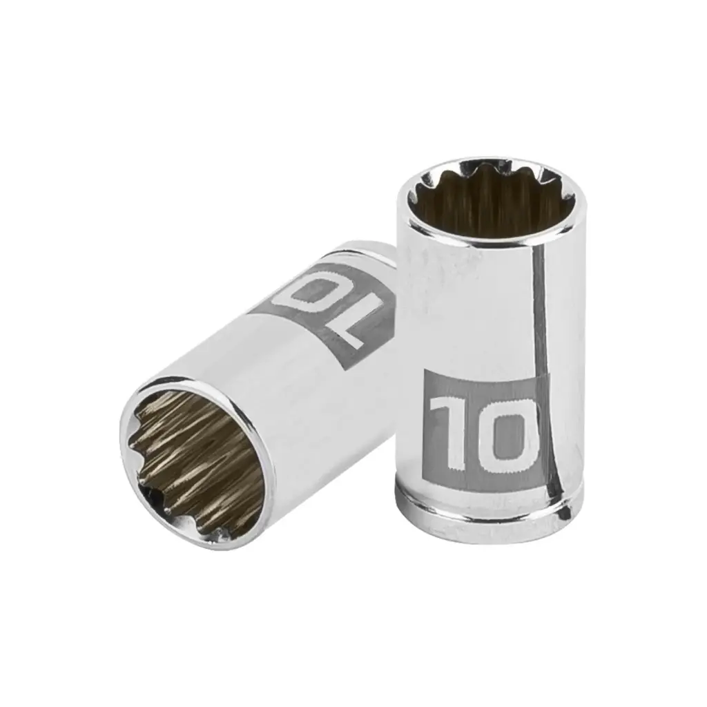 [100982] Dado poligonal encastre 1/4" de 10 mm, Truper