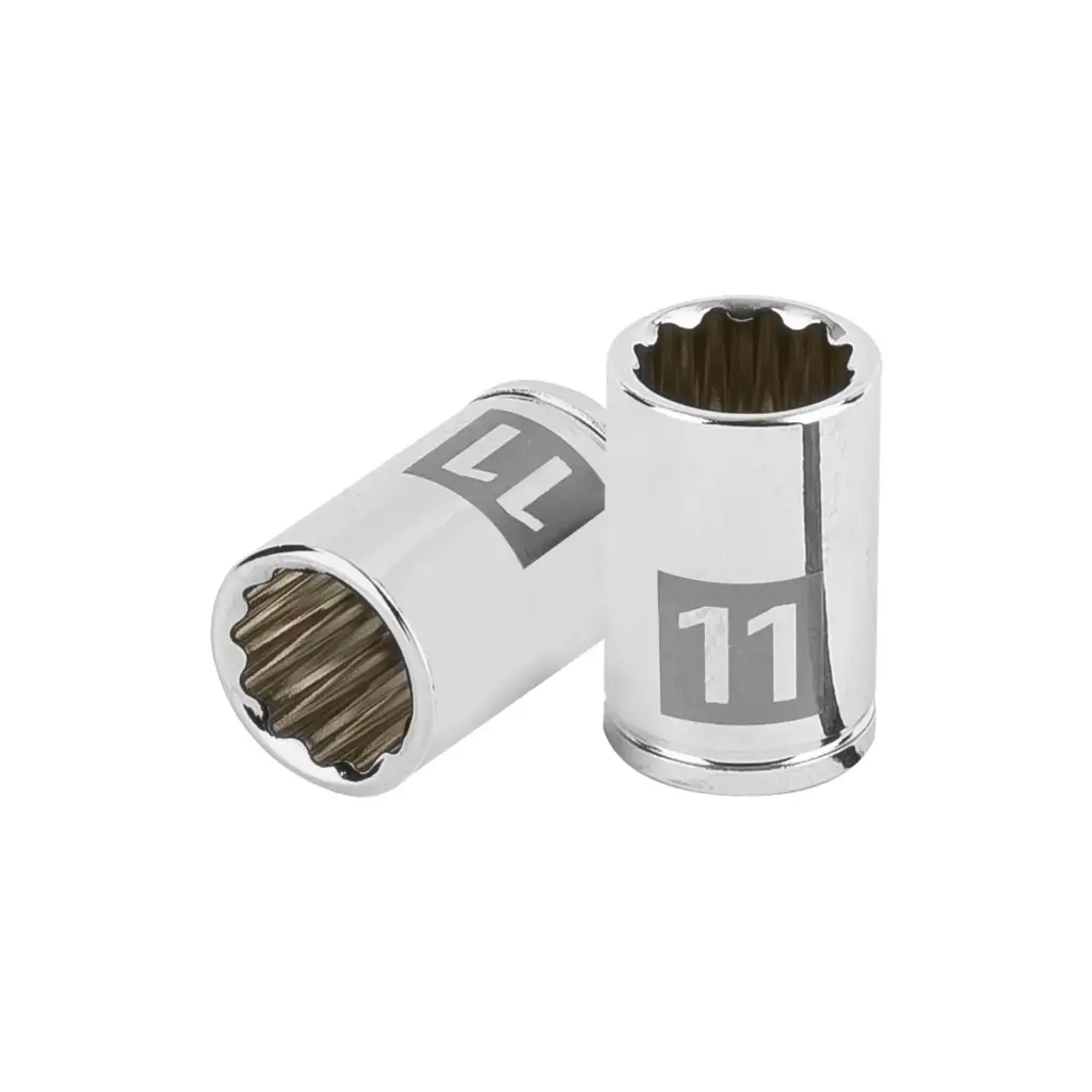 [100984] Dado poligonal encastre 1/4" de 11 mm, Truper