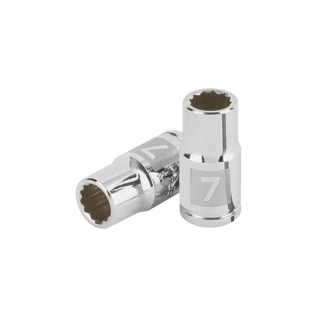 [100979] Dado poligonal encastre 1/4" de 7 mm, Truper