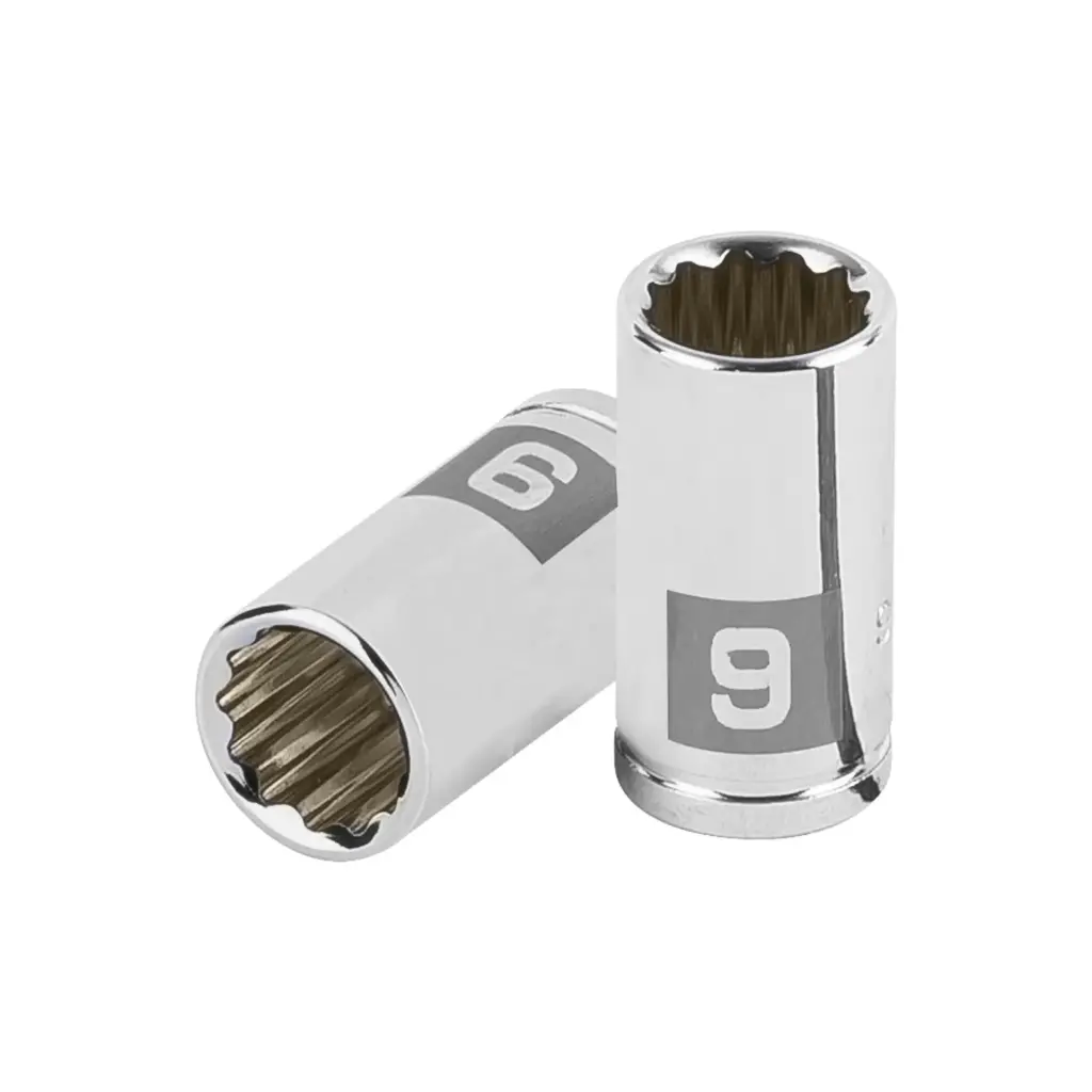 [100981] Dado poligonal encastre 1/4" de 9 mm, Truper