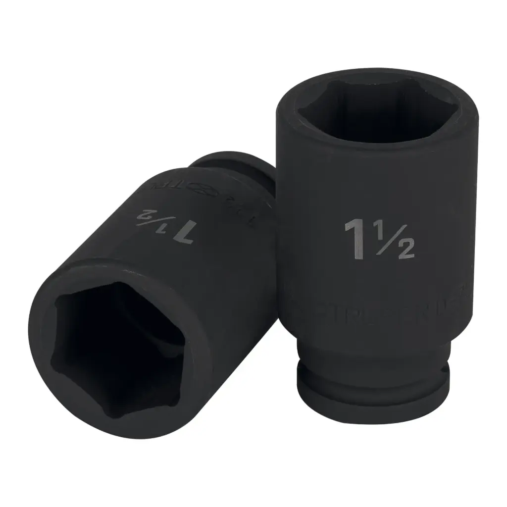 [12442] Dado tubular hexagonal encastre 3/4" de impacto de 1-1/2", Truper