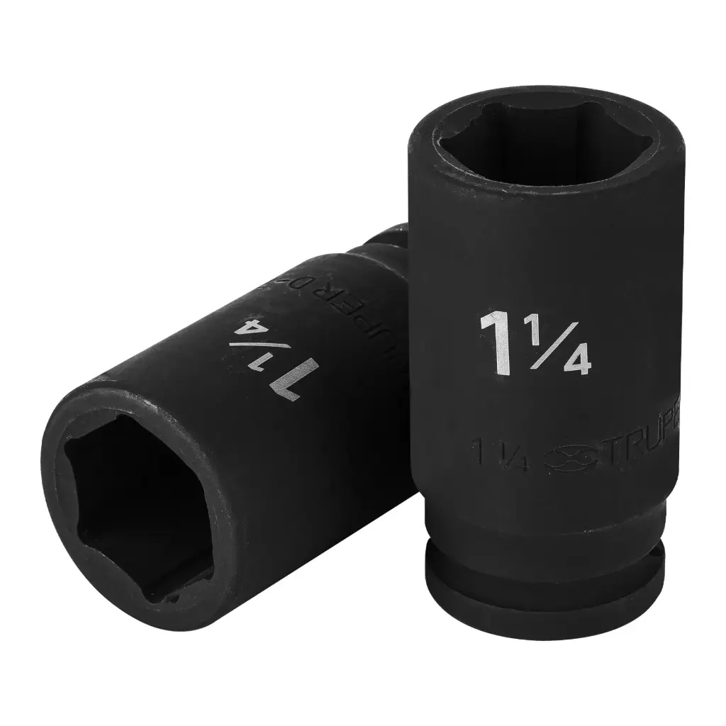 [12438] Dado tubular hexagonal encastre 3/4" de impacto de 1-1/4", Truper