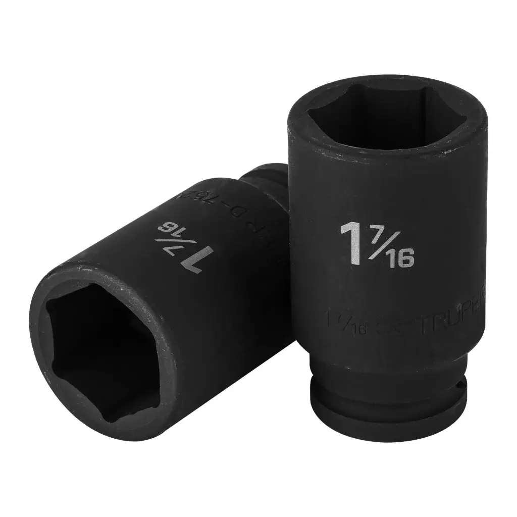 [12441] Dado tubular hexagonal encastre 3/4" de impacto de 1-7/16", Truper