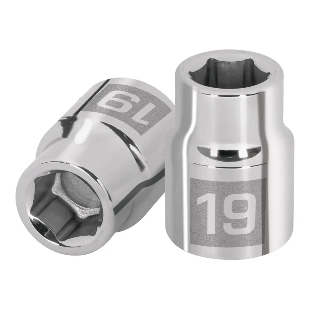 [14965] Dado hexagonal encastre 3/4" de 19 mm, Truper