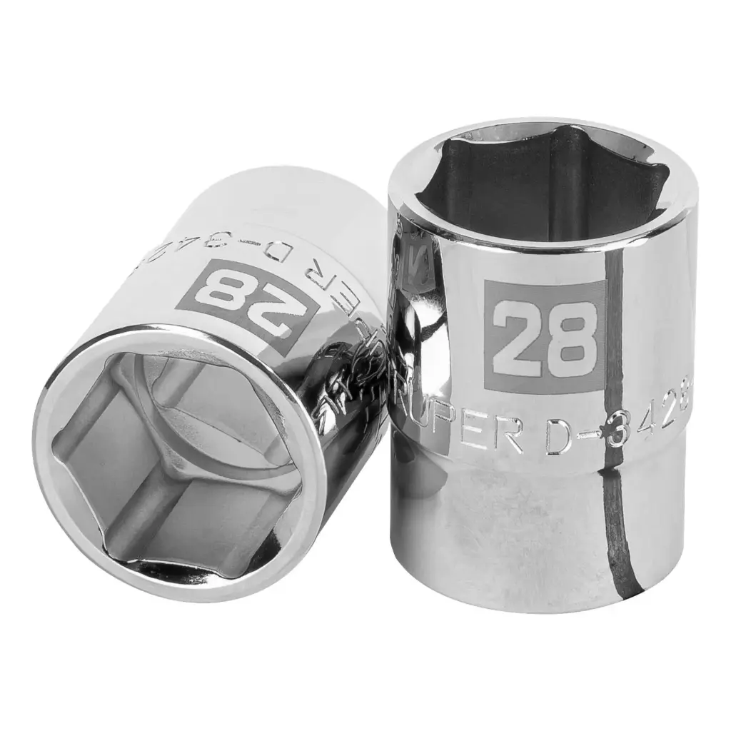 [14977] Dado hexagonal encastre 3/4" de 28 mm, Truper