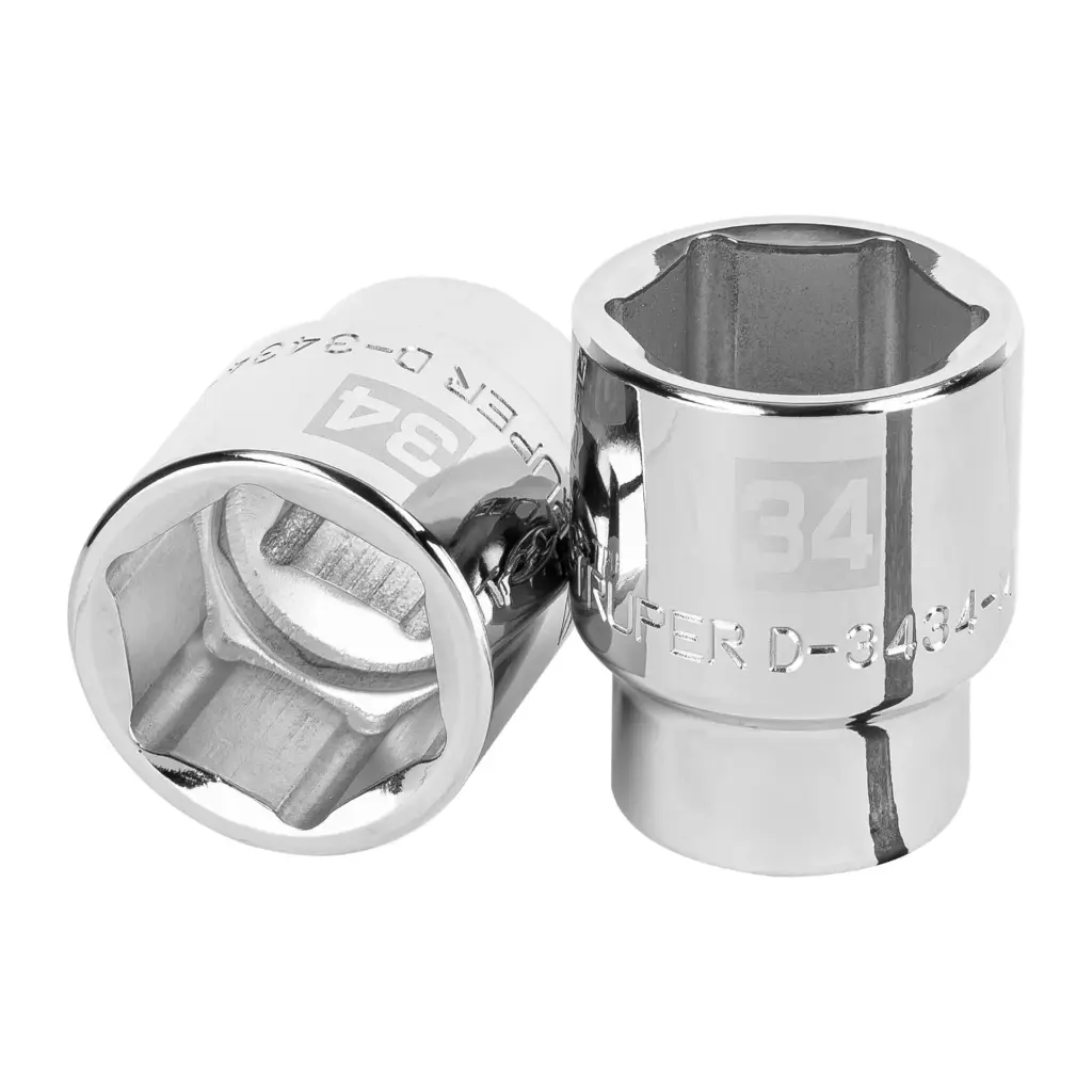 [14985] Dado hexagonal encastre 3/4" de 34 mm, Truper