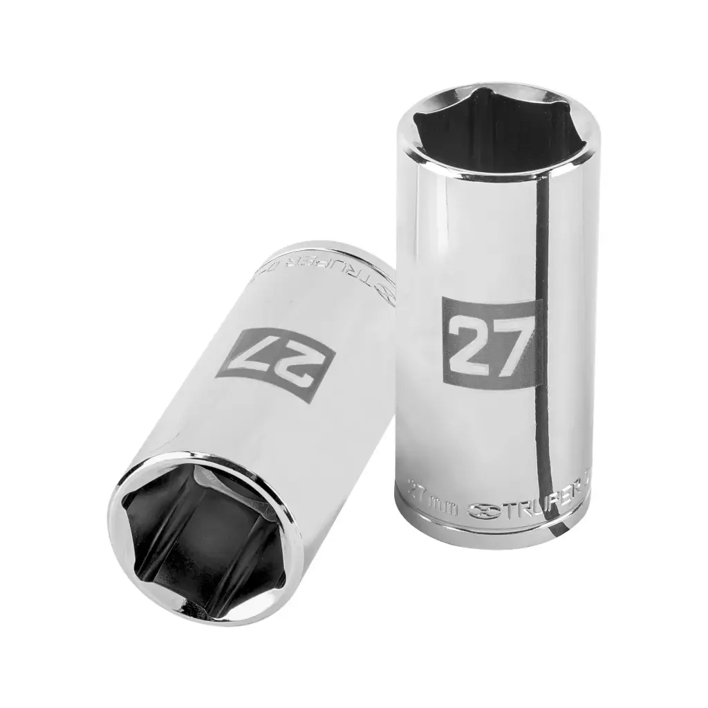 [101015] Dado tubular hexagonal encastre 1/2" de 27 mm, Truper