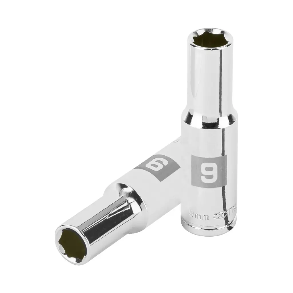 [100994] Dado tubular hexagonal encastre 3/8" de 9 mm, Truper