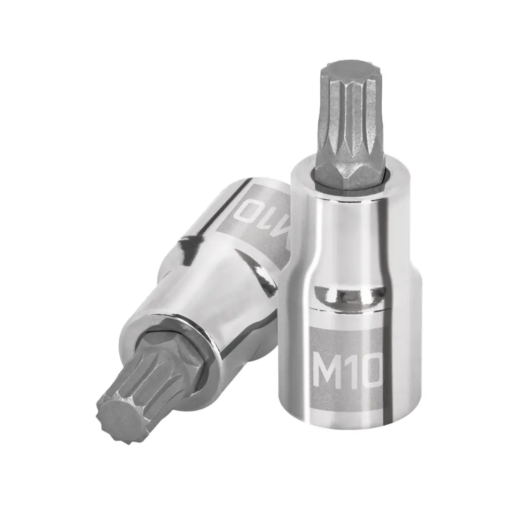 [101292] Dado encastre 1/2" punta corta bristol M5, Truper