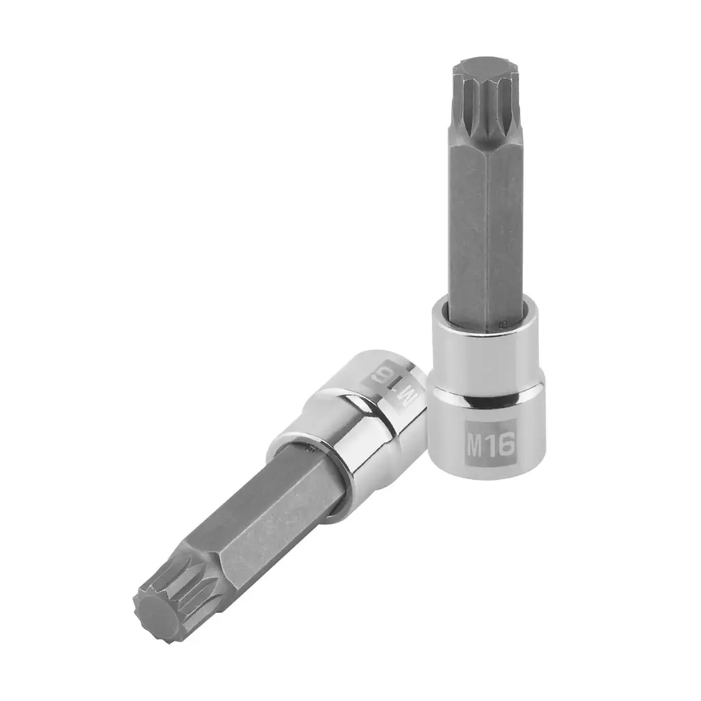 [101304] Dado encastre 1/2" punta larga bristol M16, Truper