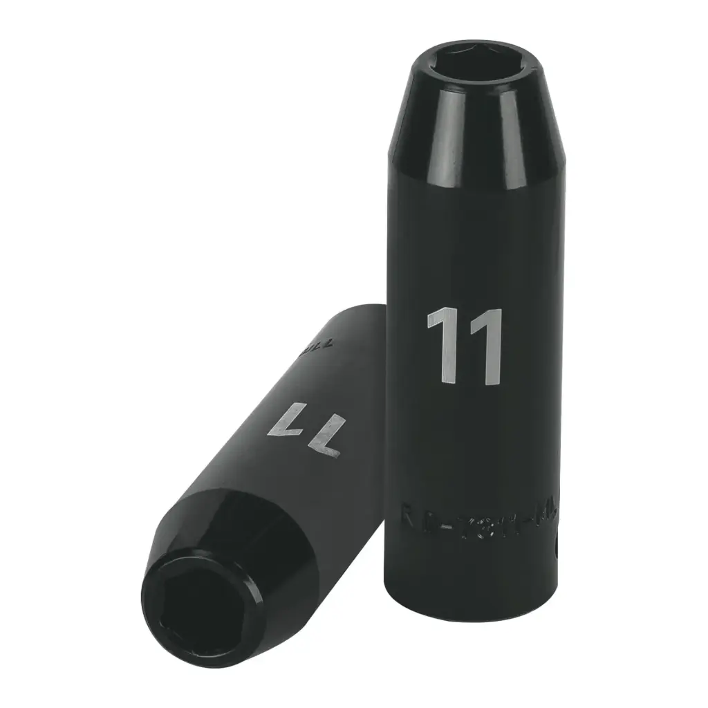 [12423] Dado tubular hexagonal encastre 1/2" de impacto de 11 mm, Truper