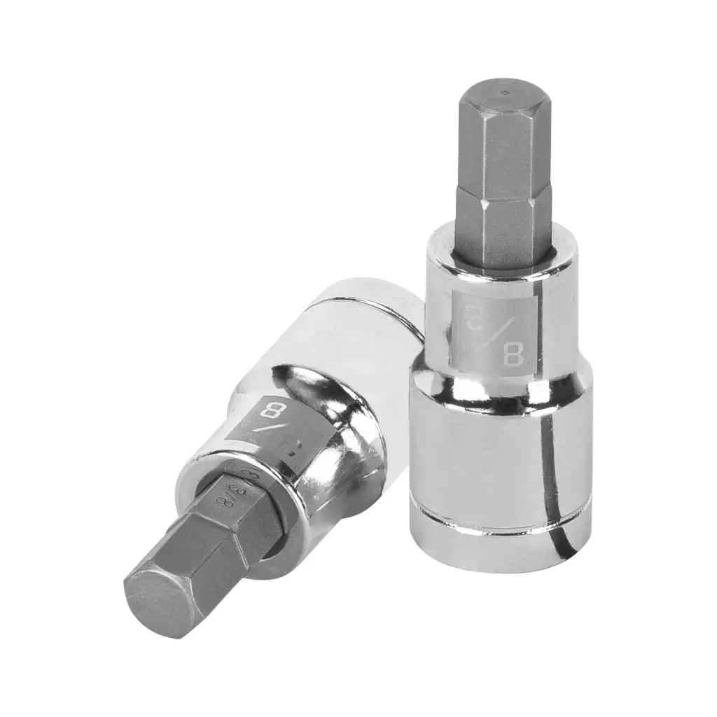 [13253] Dado de punta hexagonal encastre 1/2" de 3/8", Truper