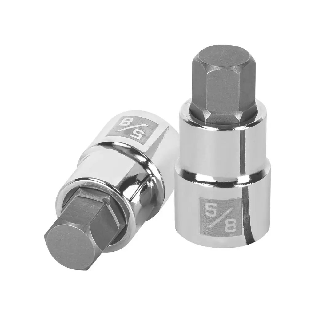[13257] Dado de punta hexagonal encastre 1/2" de 5/8", Truper