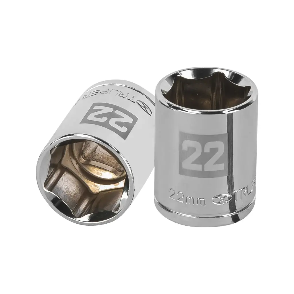 Dado hexagonal encastre 1/2" de 22 mm, Truper