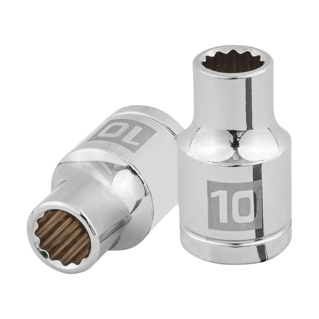 [13524] Dado poligonal encastre 1/2" de 10 mm, Truper