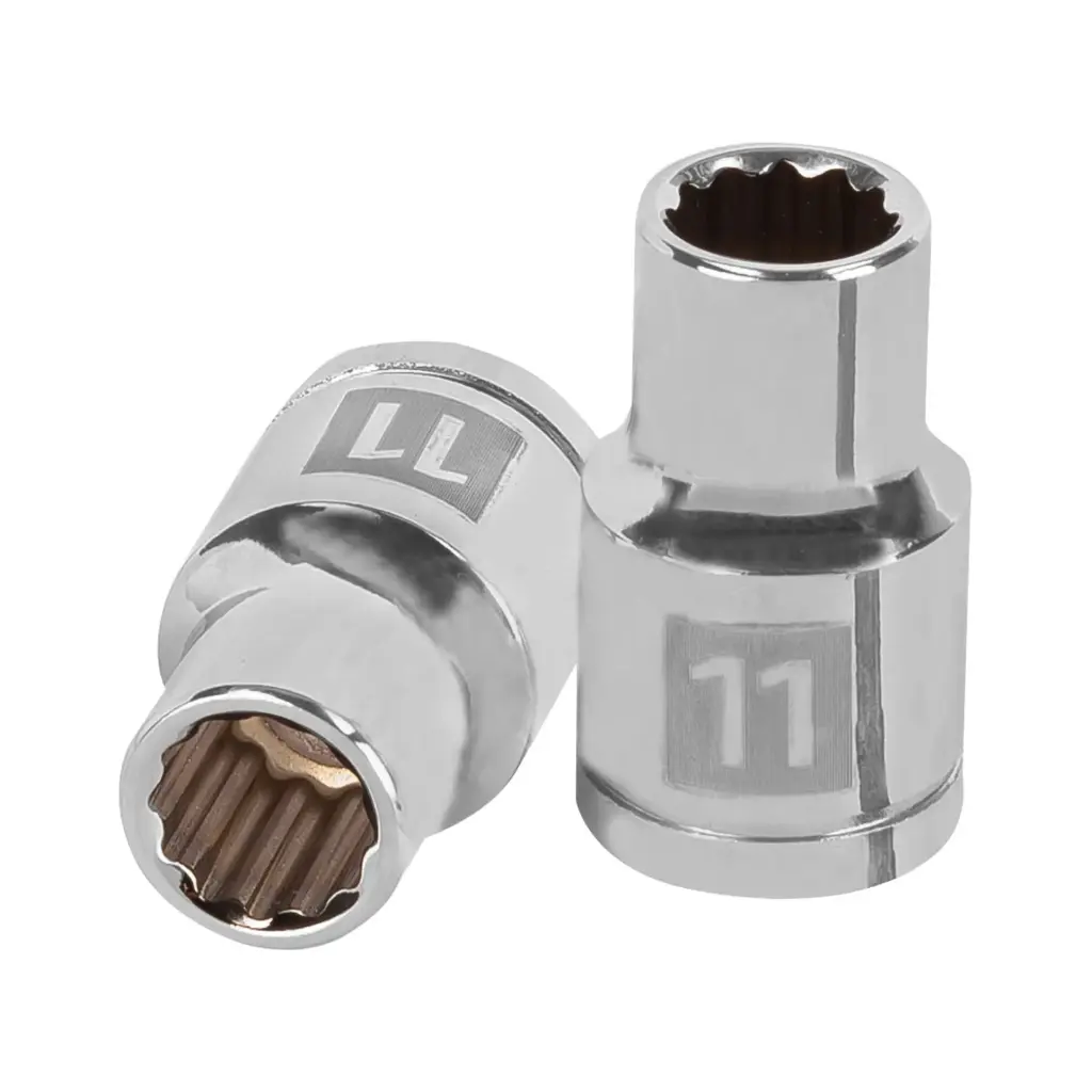 Dado poligonal encastre 1/2" de 11 mm, Truper