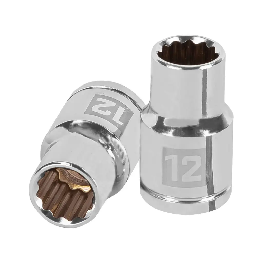 [13526] Dado poligonal encastre 1/2" de 12 mm, Truper