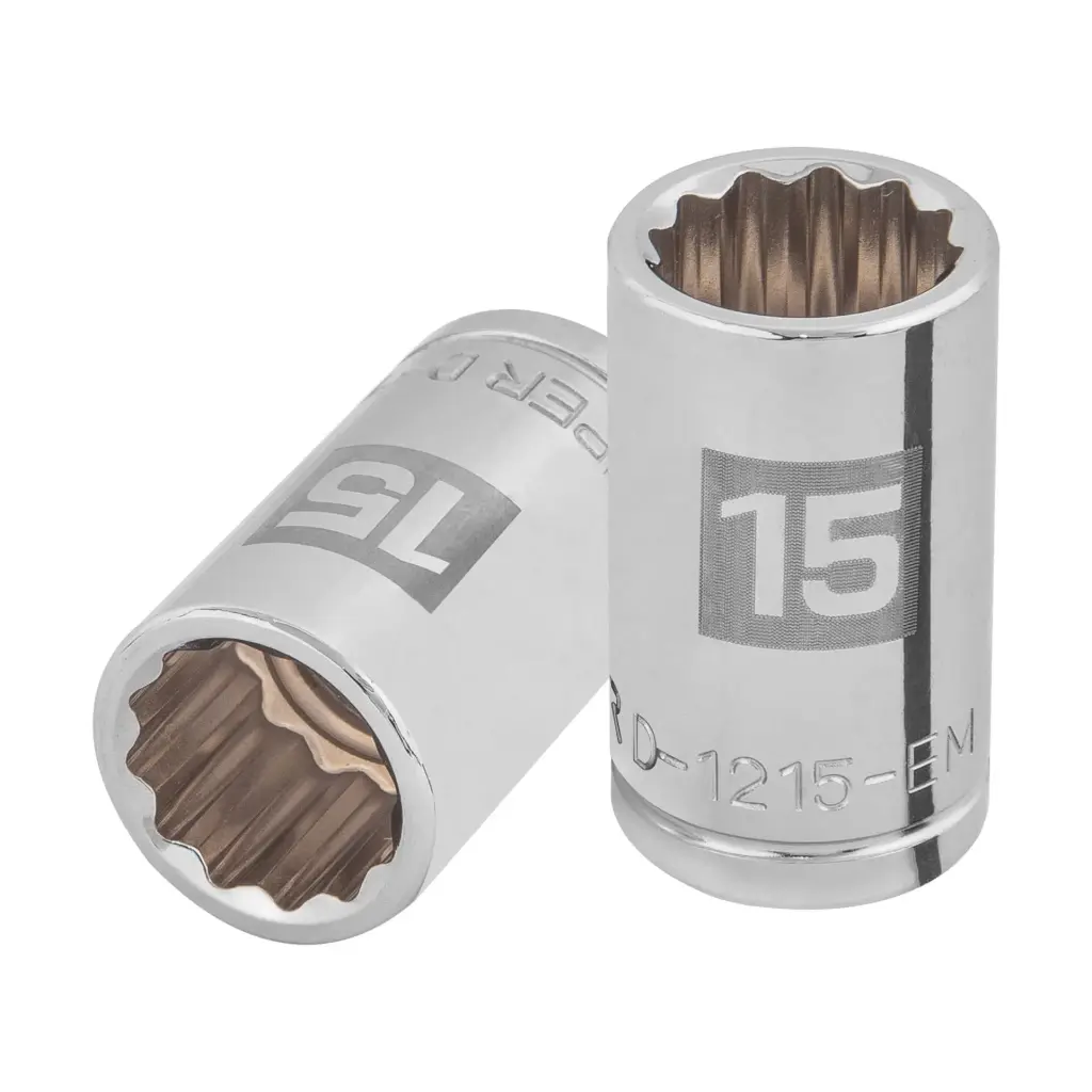 [13529] Dado poligonal encastre 1/2" de 15 mm, Truper