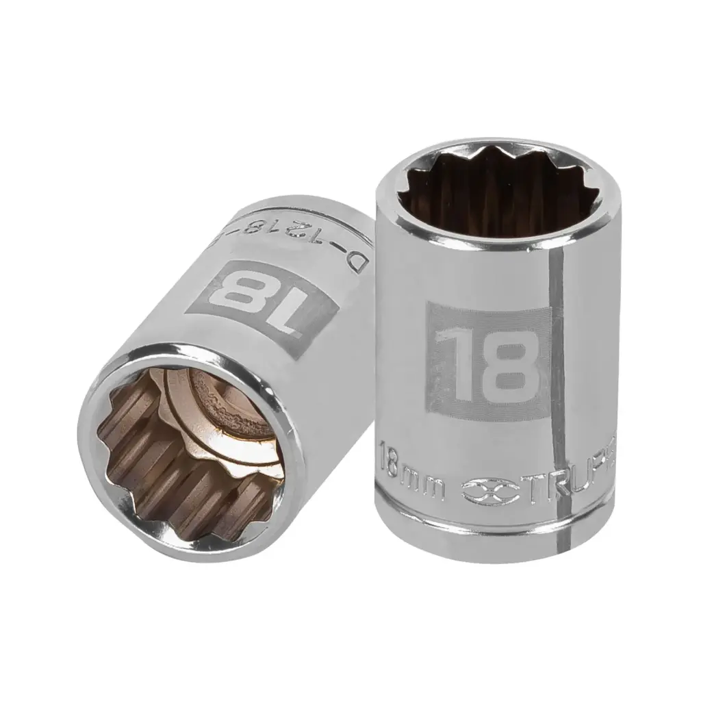[13532] Dado poligonal encastre 1/2" de 18 mm, Truper