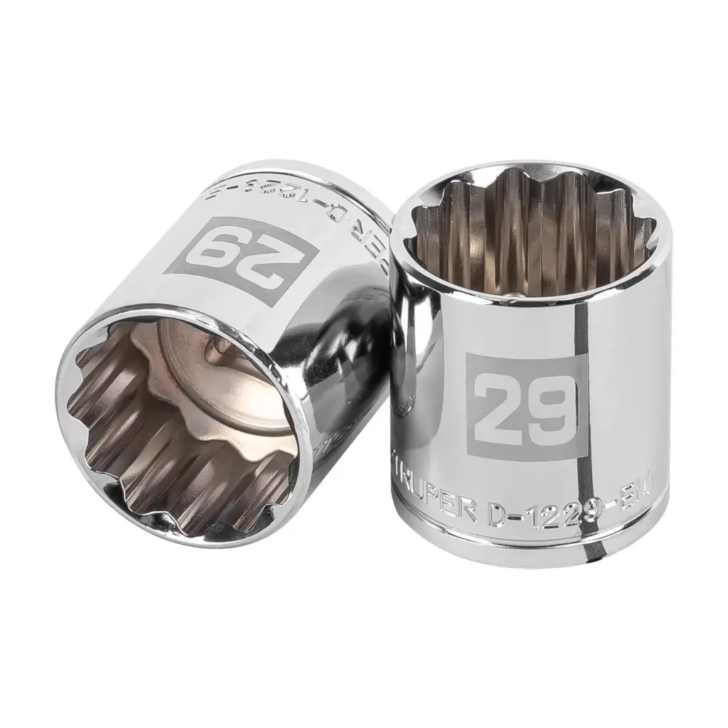 [13543] Dado poligonal encastre 1/2" de 29 mm, Truper