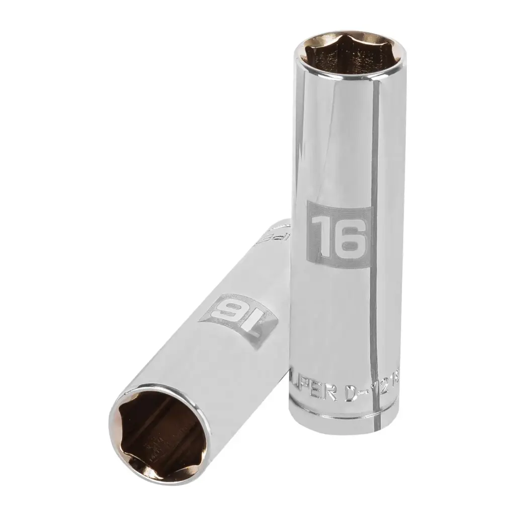 [13356] Dado tubular hexagonal encastre 1/2" de 16 mm, Truper