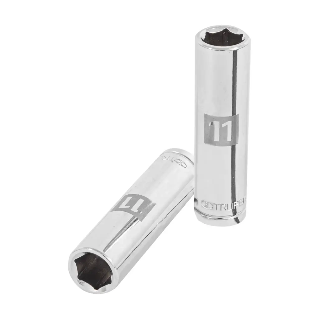 Dado tubular hexagonal encastre 3/8" de 11 mm, Truper