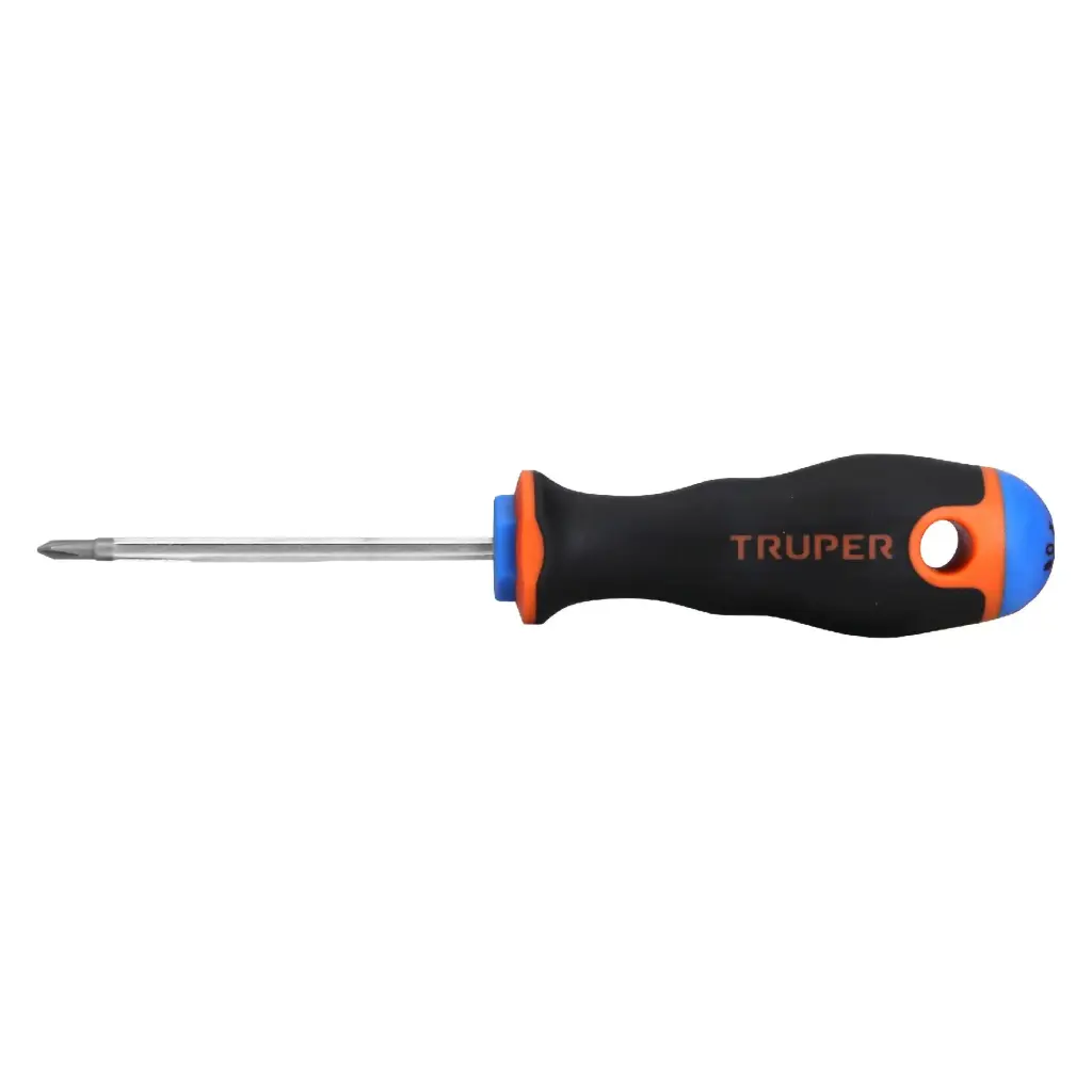 [18547] Desarmador de cruz 1/8" x 2-1/2" mango Comfort Grip, Truper