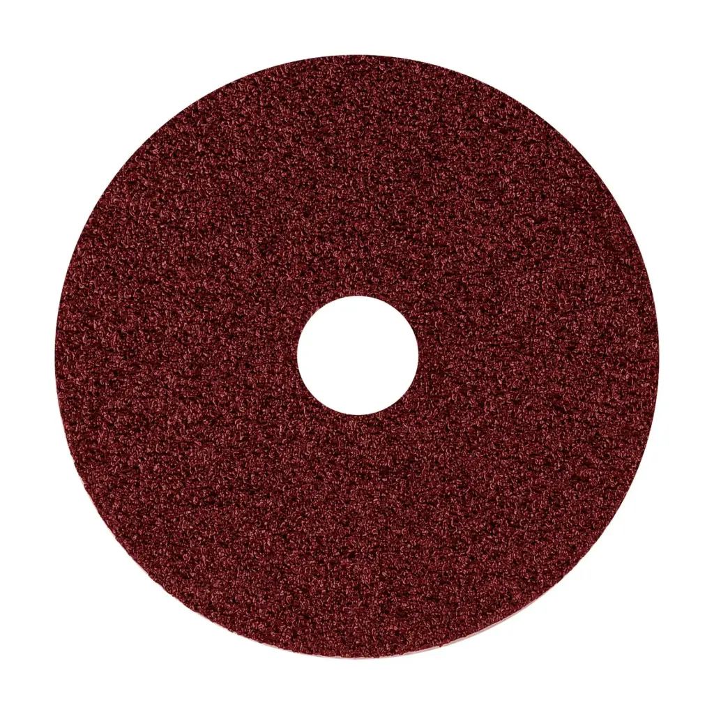 [100125] Disco de lija 4-1/2" con respaldo de fibra, grano 36, Truper
