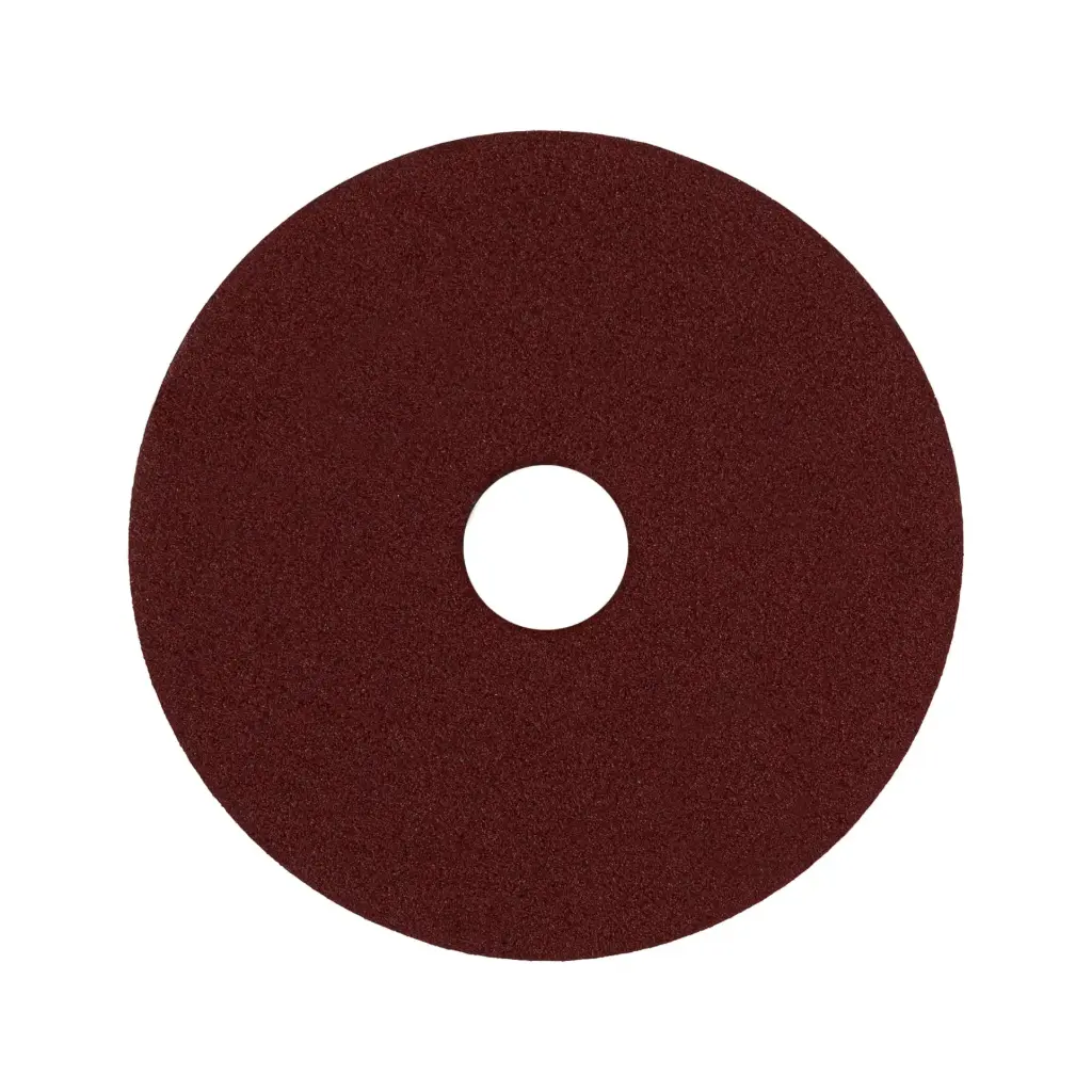 [100127] Disco de lija 4-1/2" con respaldo de fibra, grano 80, Truper