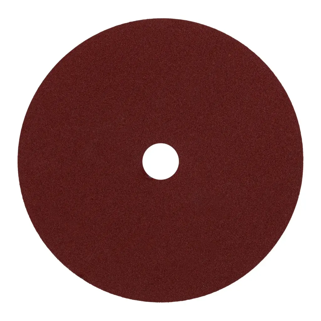 [100163] Disco de lija de 7" con respaldo de fibra, grano 120, Truper