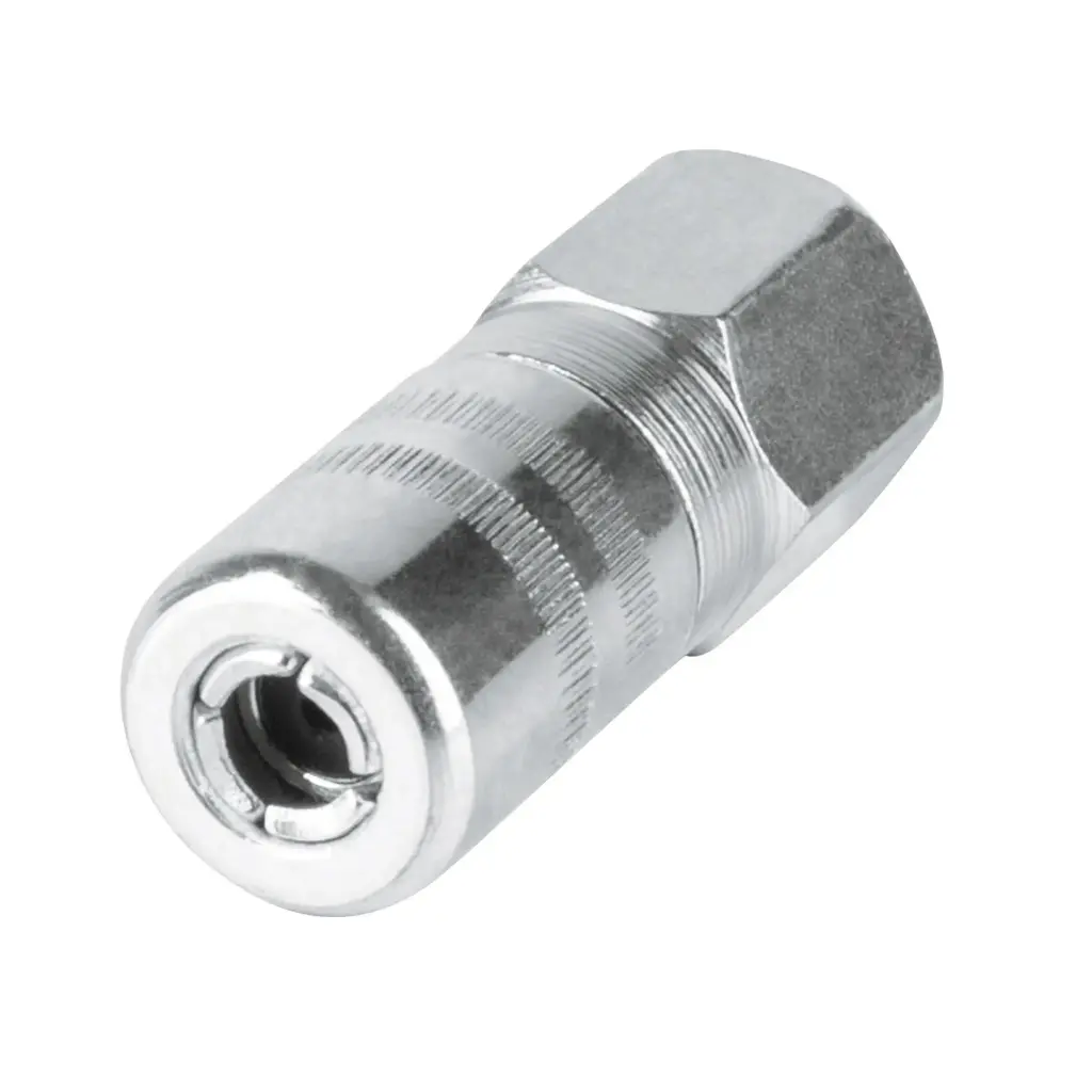 Engrasadora 14 Oz 10,000 PSI con extension rigida y flexible repuesto valvula check, Truper